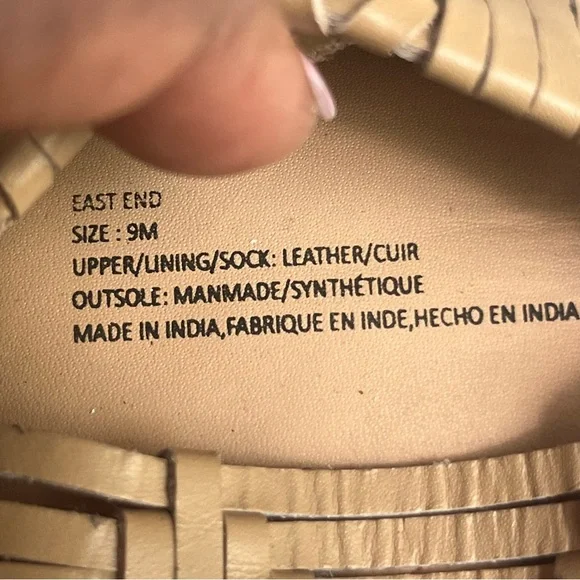 ANTHROPOLOGIE MATISSE WOVEN EAST END SLIDES SLIP ON MULES SZ 9 NEUTRAL - Picture 6 of 16